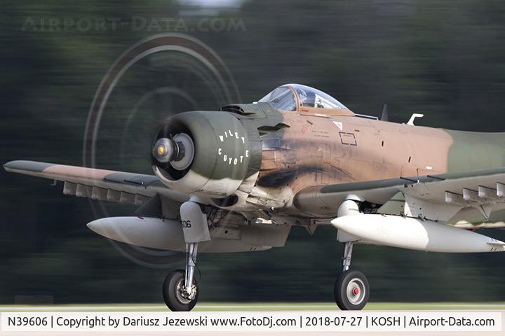 N39606, 1955 Douglas AD-6 Skyraider C/N 10838, Douglas AD-6 Skyraider  C/N 10838 (139606), NX39606