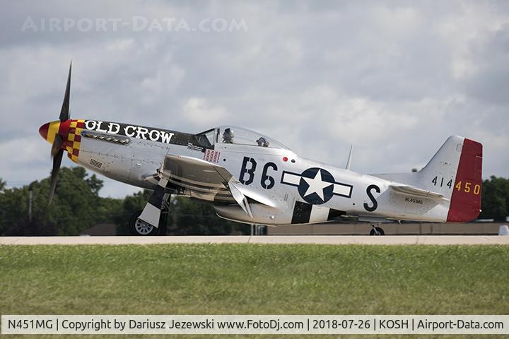 N451MG, 1944 North American P-51D Mustang C/N 44-74774, North American P-51D Mustang 