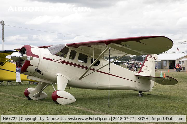 N67722, 1942 Howard Aircraft DGA-15P C/N 560, Howard Aircraft DGA-15P  C/N 560, NC67722