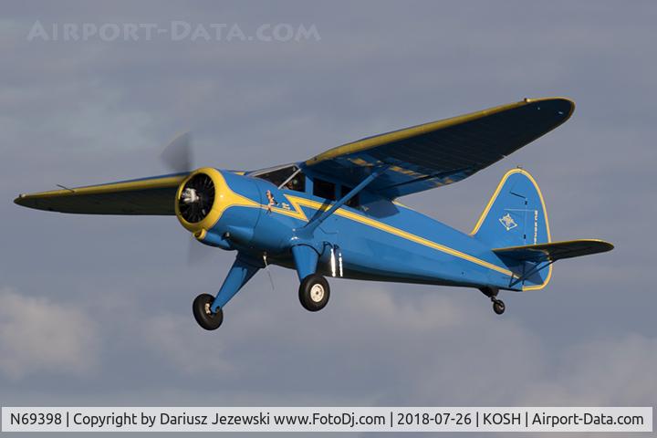 N69398, 1944 Stinson V77 Reliant C/N 77-293, Stinson V77 Reliant  C/N 77-293, NC69398