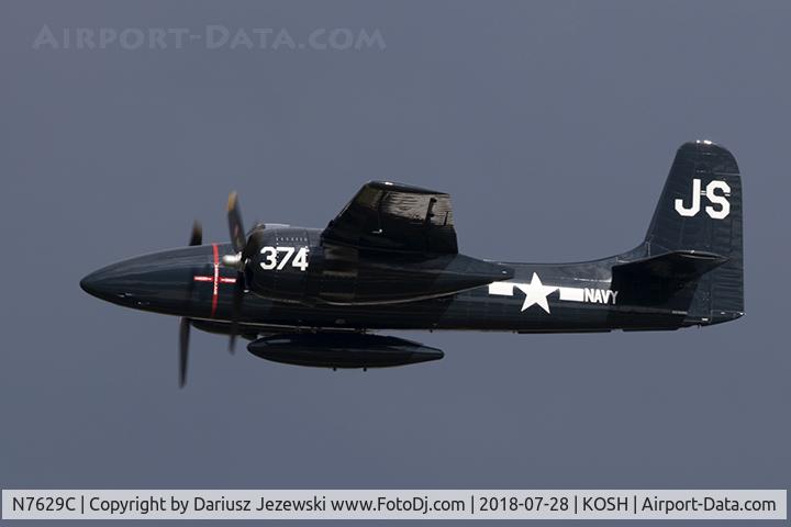 N7629C, 1944 Grumman F7F-3 Tigercat C/N C.116, Grumman F7F-3 Tigercat  C/N C.116, NX7629C