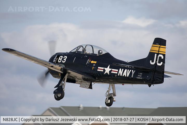 N828JC, 1955 North American T-28B Trojan C/N 219-11, North American T-28B Trojan  C/N 140012, NX828JC