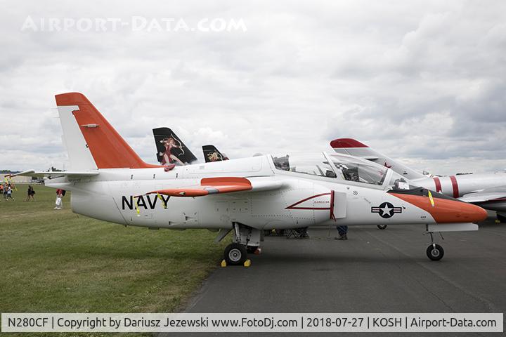 N280CF, 1985 SIAI-Marchetti S-211 C/N 030/02-028, Siai-Marchetti S-211  C/N 030/02-028, NX280CF