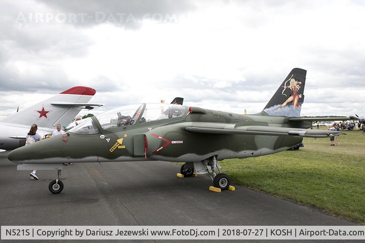 N521S, SIAI-Marchetti S-211 C/N 032/02-021, F2 Special  C/N 002GM, NX521S