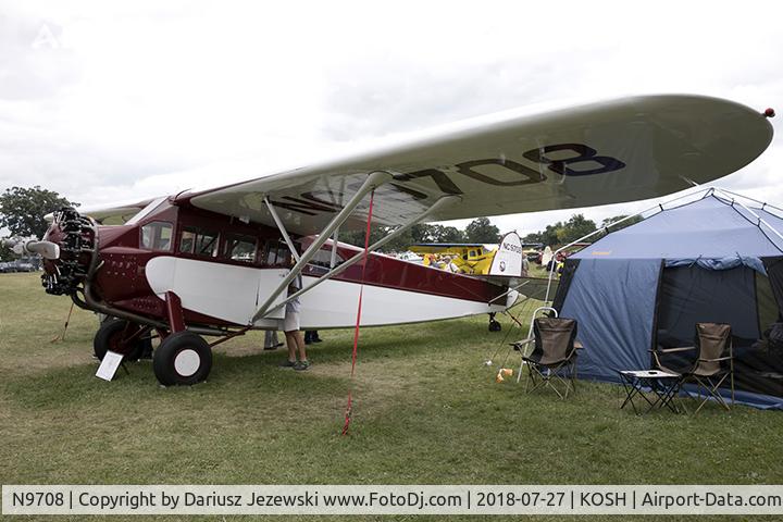 N9708, Fairchild 71 C/N 37, Fairchild 71  C/N 37, NC9708