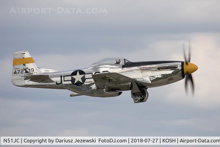 N51JC, 1944 North American P-51D Mustang C/N 122-38798, North American P-51D Mustang 