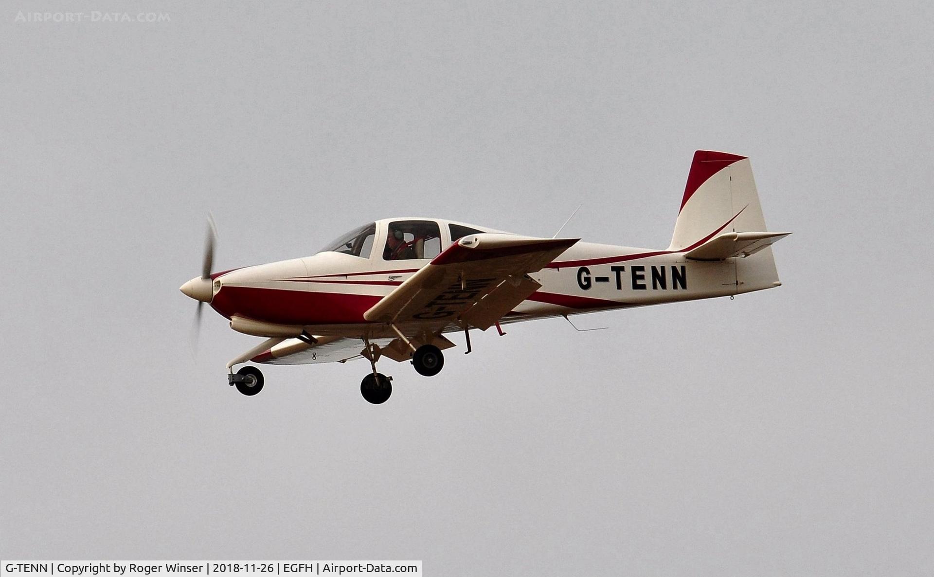 G-TENN, 2016 Vans RV-10 C/N LAA 339-15222, Resident RV-10 finals Runway 22.