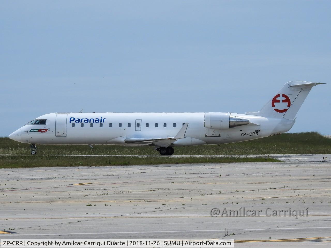 ZP-CRR, 2002 Bombardier CRJ-200ER (CL-600-2B19) C/N 7661, Taxi in SUMU