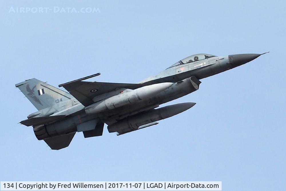 134, 1988 General Dynamics F-16C Fighting Falcon C/N 2Y-25, 