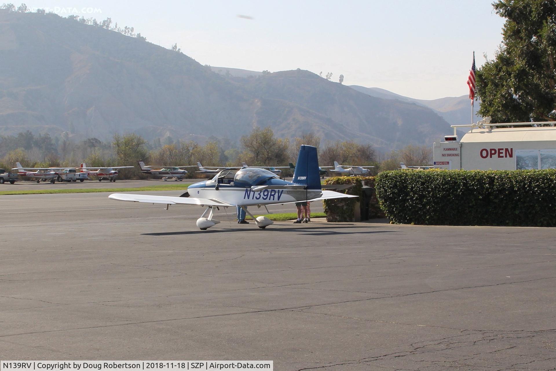 N139RV, 2004 Vans RV-9A C/N 90385, 2004 Hiatt VANs RV-9A, at Fuel dock