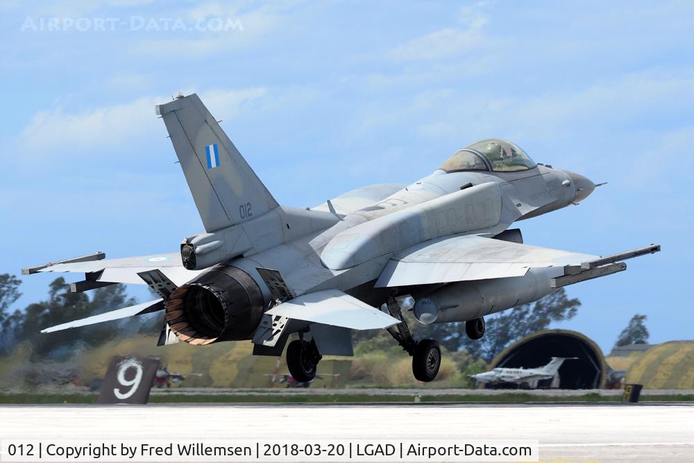 012, Lockheed Martin F-16CJ Fighting Falcon C/N WJ-12, 