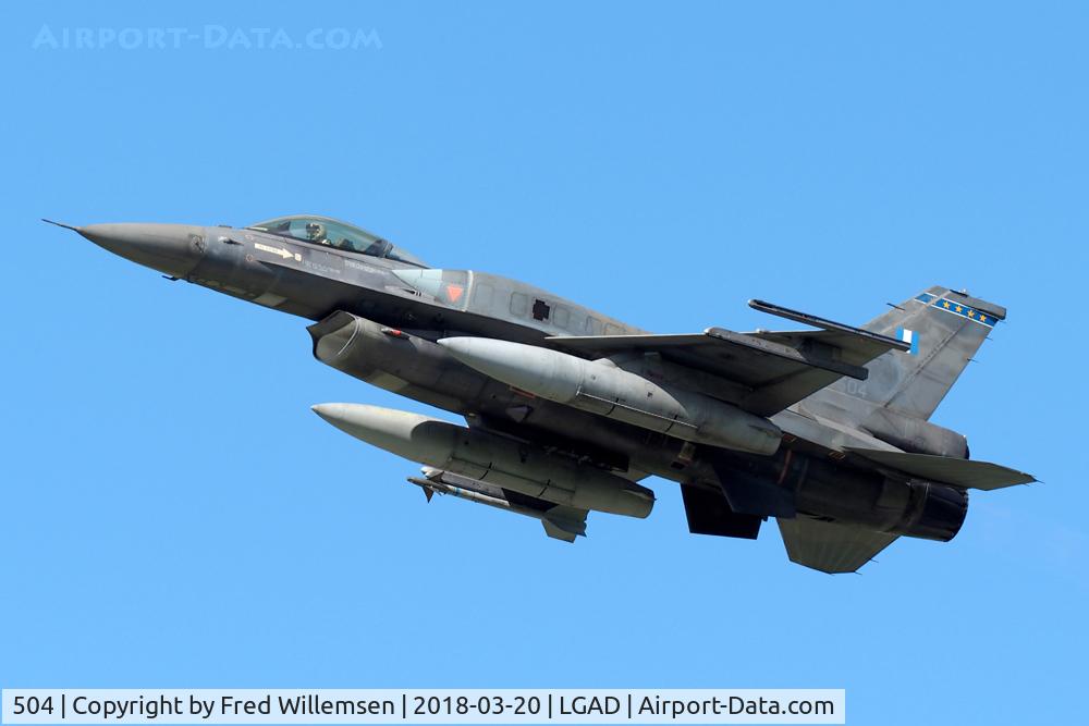 504, Lockheed Martin F-16CJ Fighting Falcon C/N XK-5, 