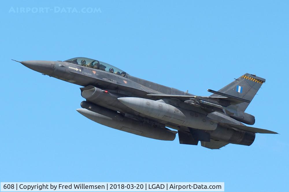608, Lockheed Martin F-16D Fighting Falcon C/N XM-9, 