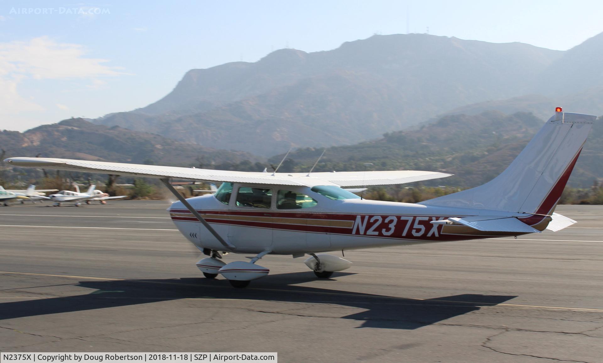 N2375X, 1965 Cessna 182H Skylane C/N 18256275, 1965 Cessna 182H SKYLANE, Continental O-470-S 230 Hp, taxi
