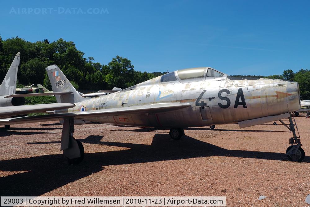 29003, General Motors F-84F Thunderstreak C/N Not found 52-9003, 