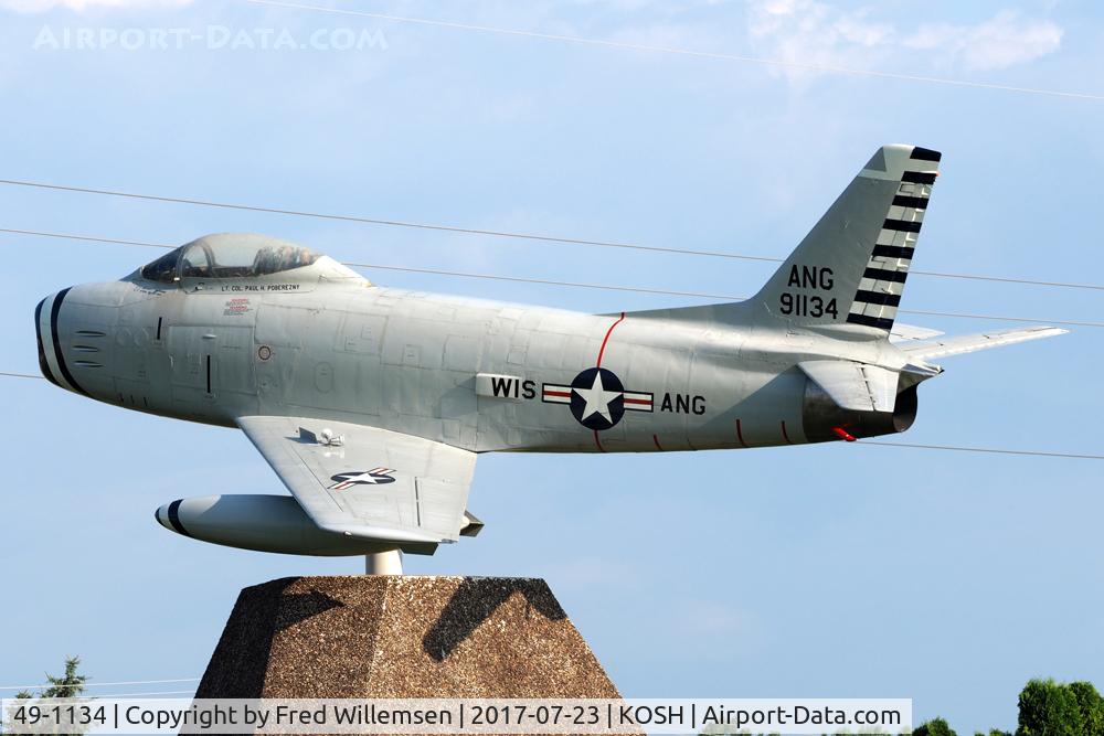 49-1134, North American F-86A C/N 49-1134, 