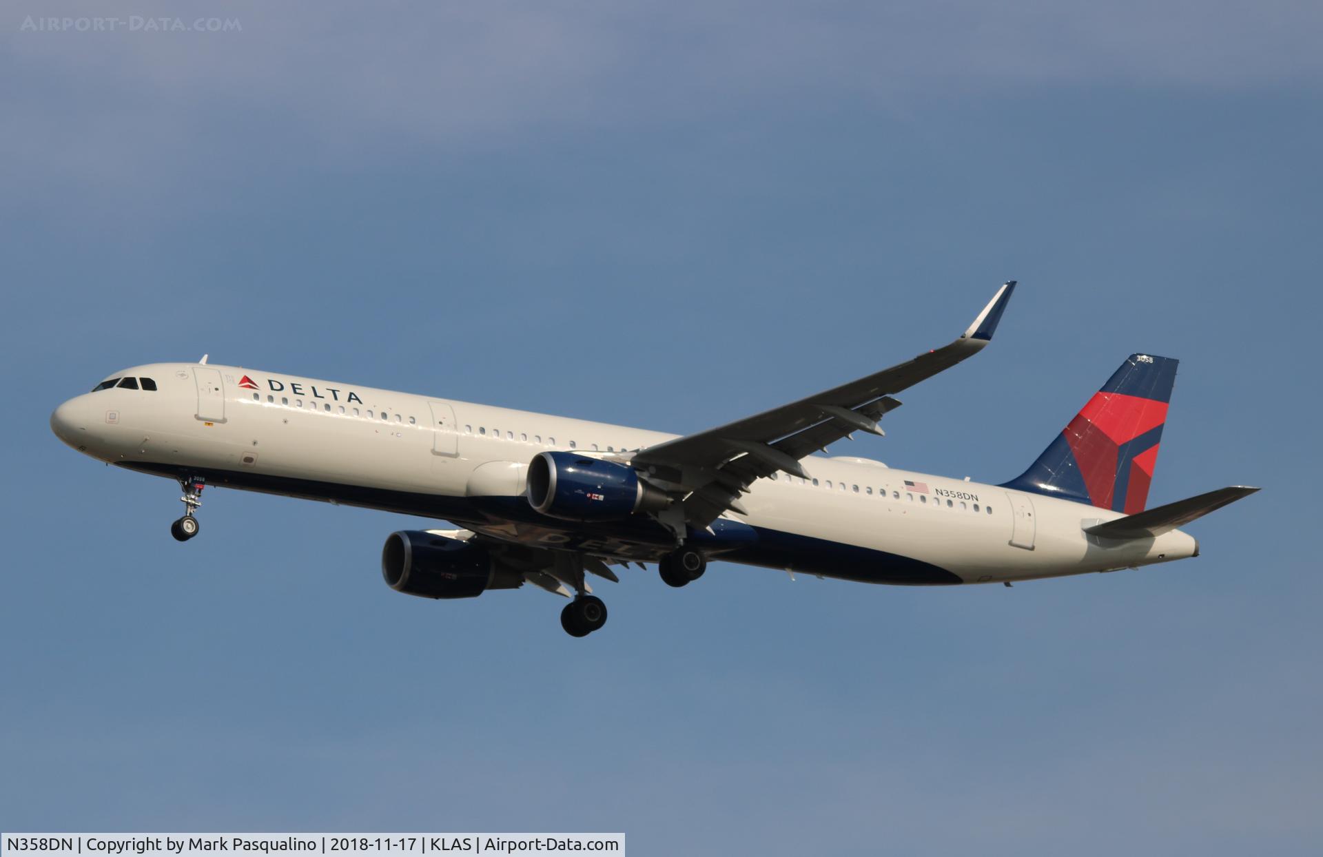 N358DN, 2018 Airbus A321-211 C/N 8316, Airbus A321-211