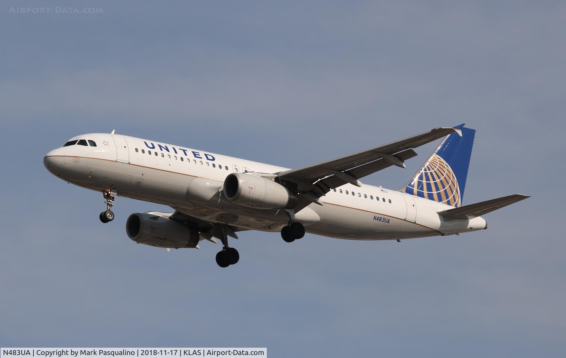 N483UA, 2001 Airbus A320-232 C/N 1586, Airbus A320-232