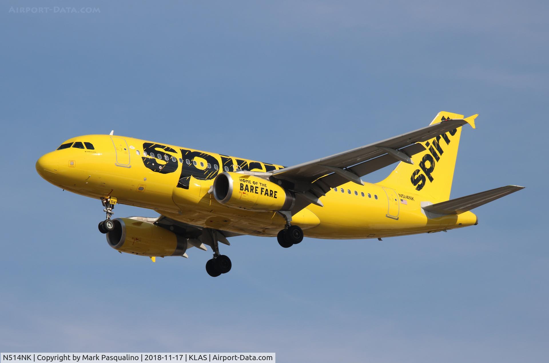 N514NK, 2006 Airbus A319-132 C/N 2679, Airbus A319-132