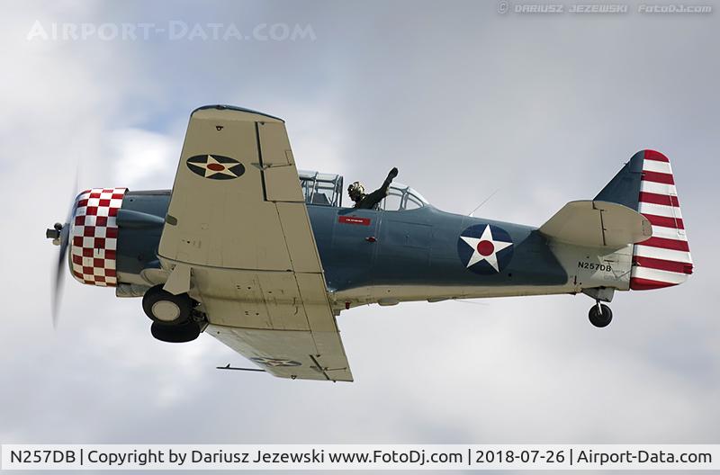 N257DB, 1952 North American T-6G Texan C/N 182-600, North American T-6G Texan  C/N 182-600, N257DB