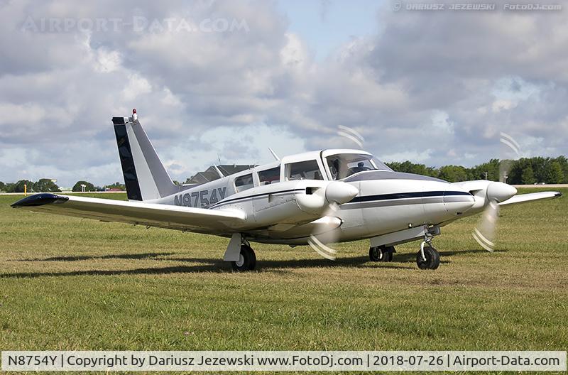 N8754Y, 1969 Piper PA-30 Twin Comanche Twin Comanche C/N 30-1908, Piper PA-30 Twin Comanche  C/N 30-1908, N8754Y