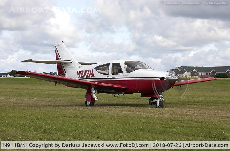 N911BM, 1992 Rockwell Commander 114B C/N 14553, Rockwell International 114B Commander  C/N 14553, N911BM