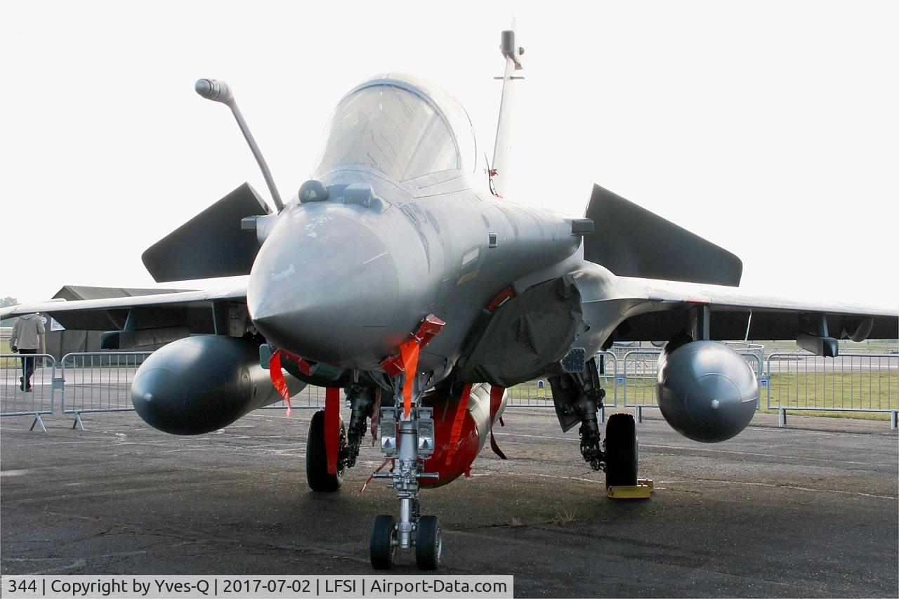 344, Dassault Rafale B C/N 344, Dassault Rafale B, Static display, St Dizier-Robinson Air Base 113 (LFSI) Open day 2017