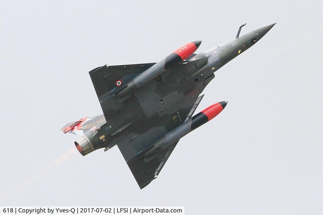 618, Dassault Mirage 2000D C/N 417, Dassault Mirage 2000D, On display, St Dizier-Robinson Air Base 113 (LFSI) Open day 2017