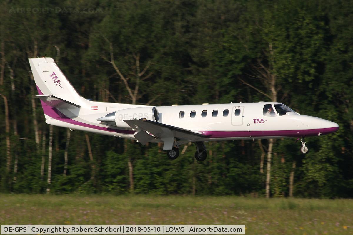 OE-GPS, 1998 Cessna 550 Citation Bravo C/N 550-0837, OE-GPS @ LOWG