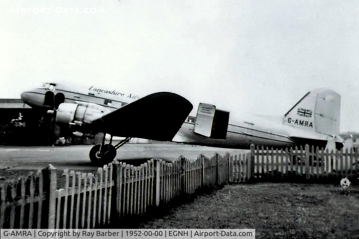 G-AMRA, 1944 Douglas DC-3C (C-47B-15-DK) C/N 15290, G-AMRA    Douglas DC-3C-47B-15-DK [15290/26735] (Lancashire Aircraft Corporation) Blackpool (Squires Gate)~G @1952