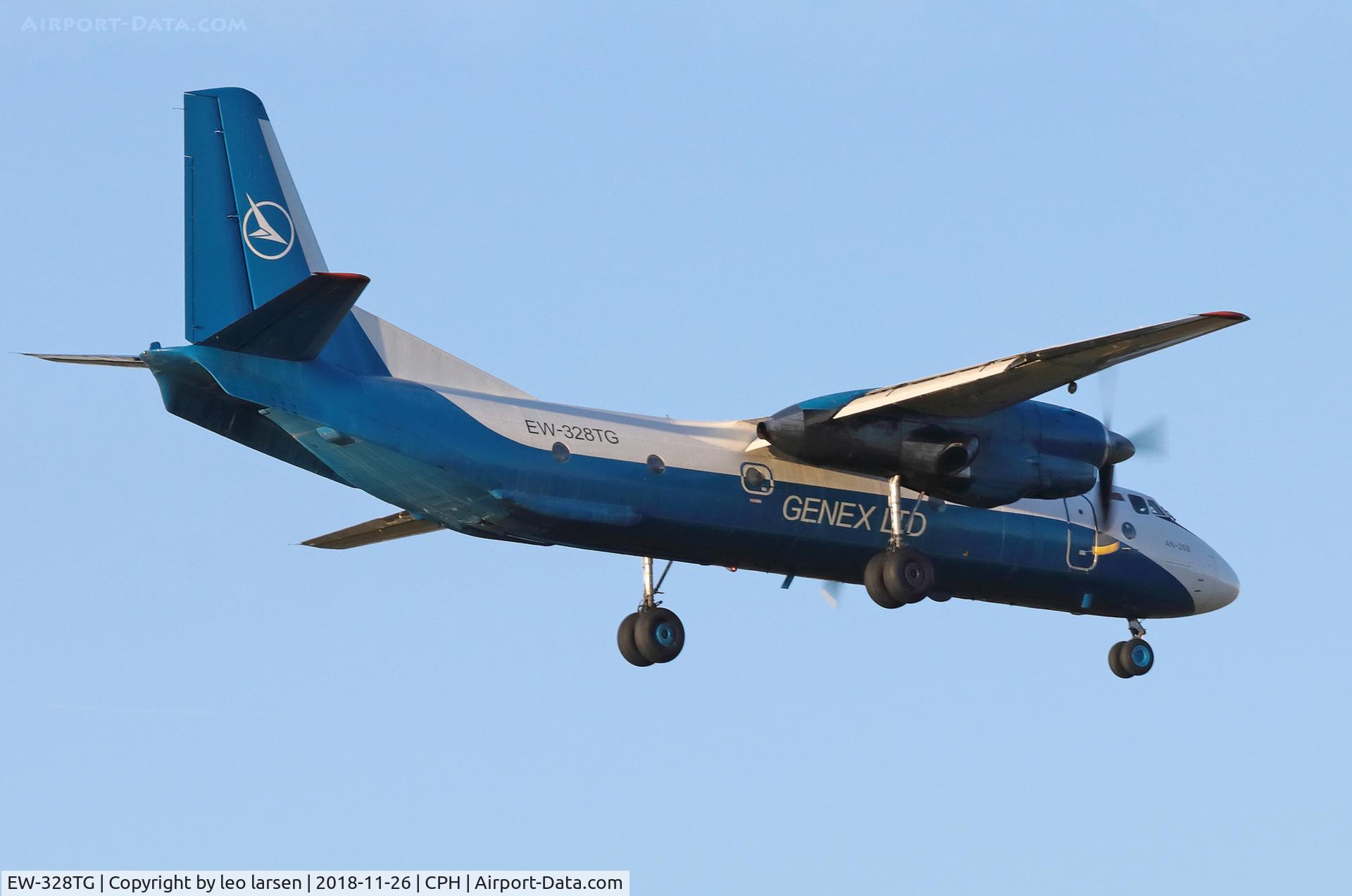 EW-328TG, 1983 Antonov An-26B-100 C/N 12806, Copenhagen 26.11.2018