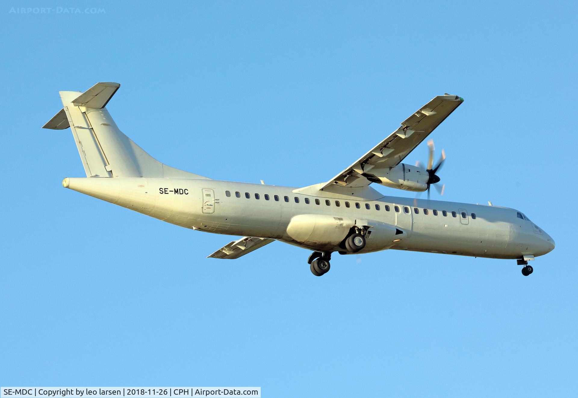SE-MDC, 2009 ATR 72-212A C/N 894, Copenhagen 26.11.2018