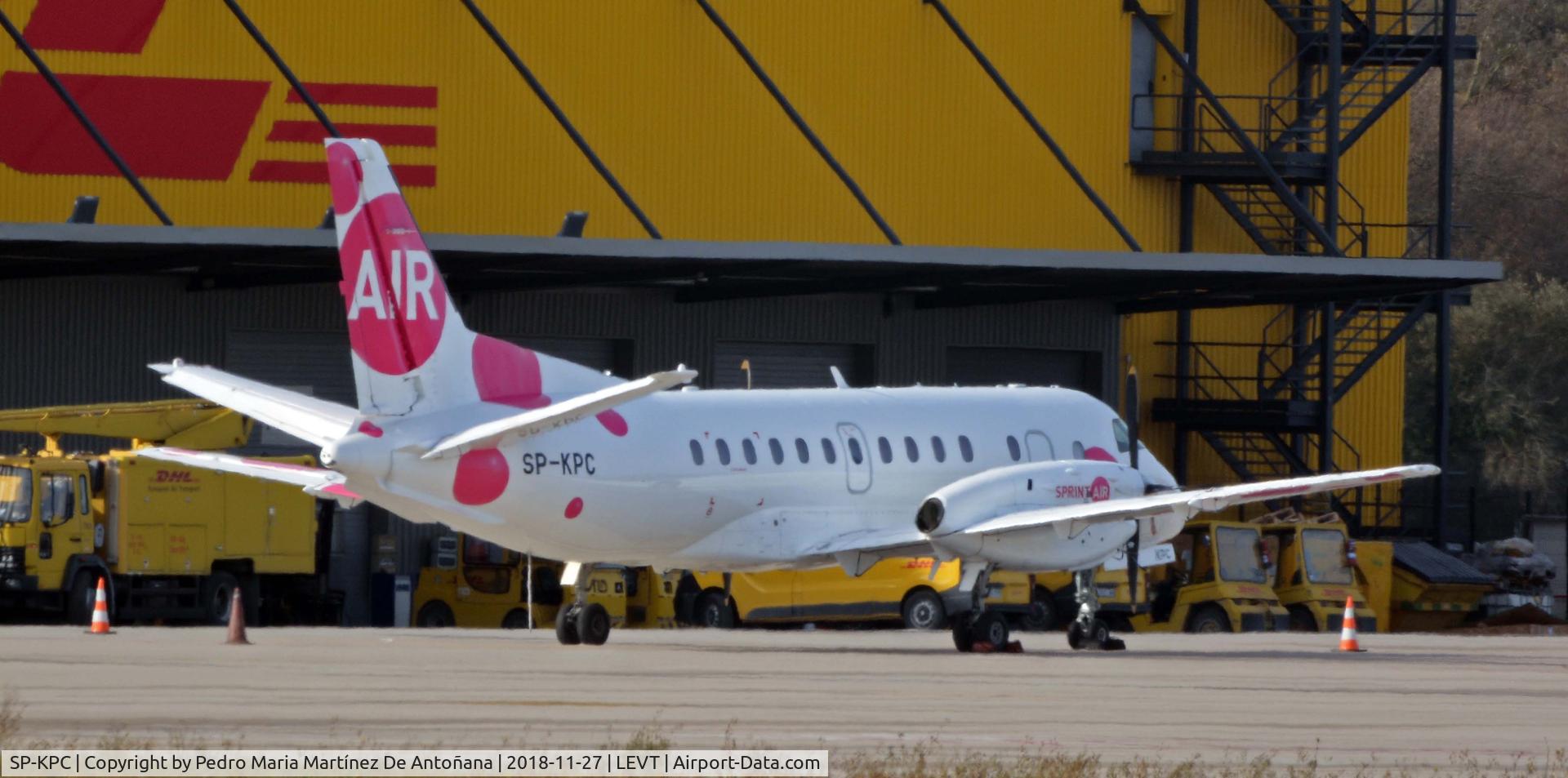 SP-KPC, 1986 Saab SF340A C/N 340A-070, Foronda - Vitoria-Gasteiz - Euskadi - España