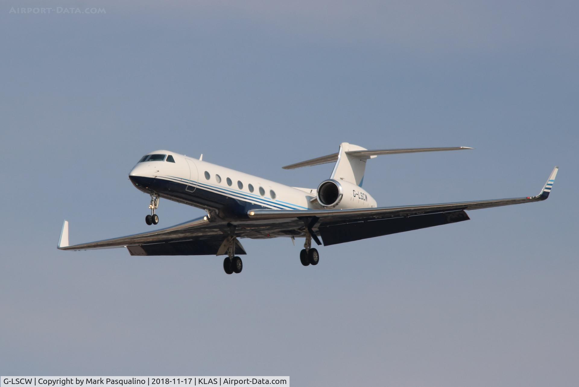 G-LSCW, 2014 Gulfstream Aerospace GV-SP (G550) C/N 5471, Gulfstream GV-SP