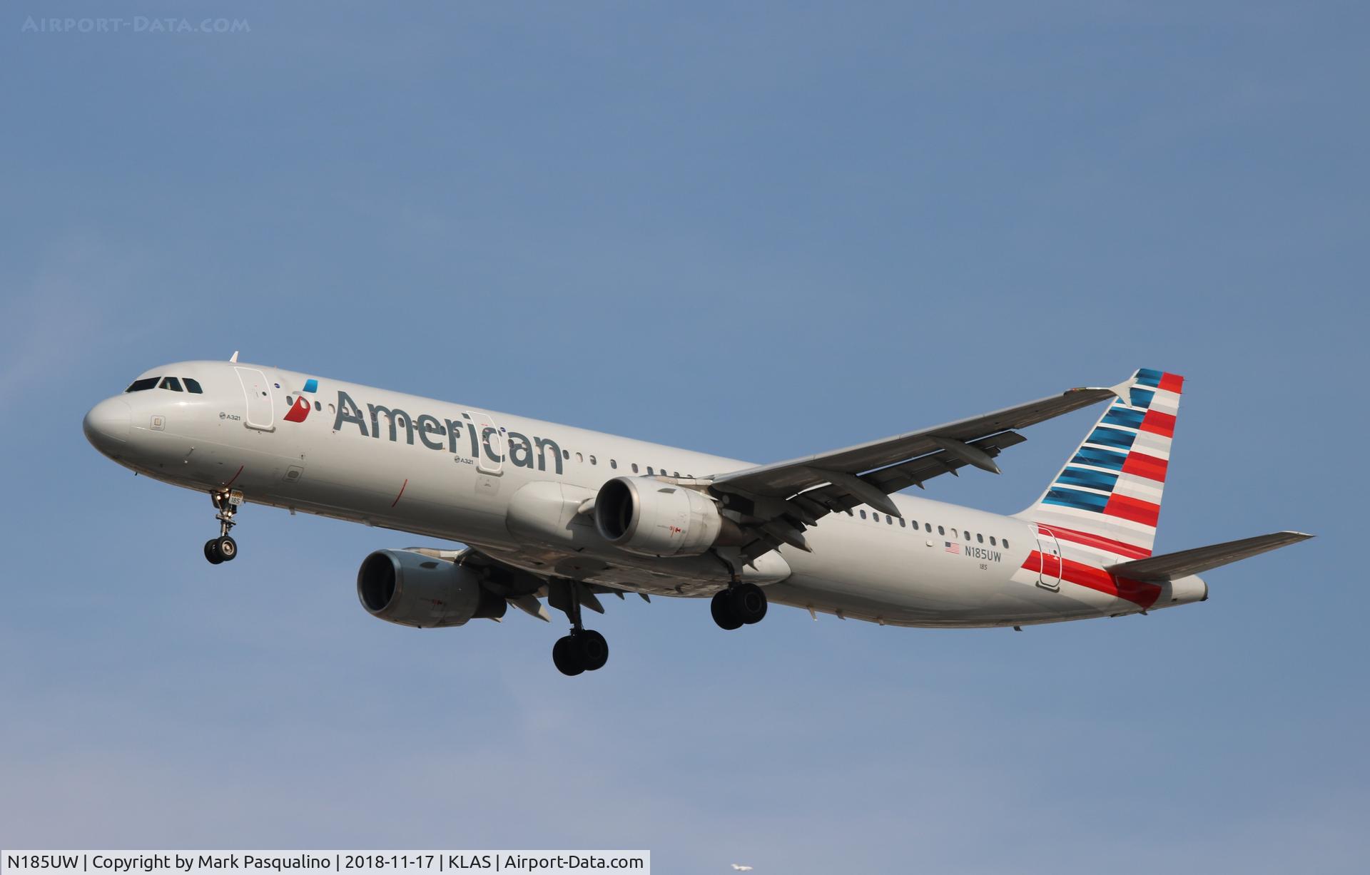 N185UW, 2002 Airbus A321-211 C/N 1666, Airbus A321-211