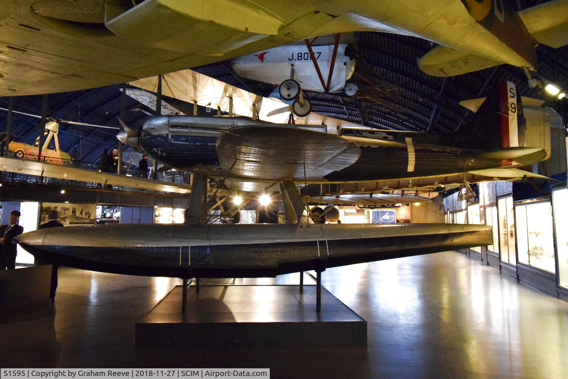 S1595, Supermarine S-6B C/N Not found S1595, On display at the Science Museum, London.