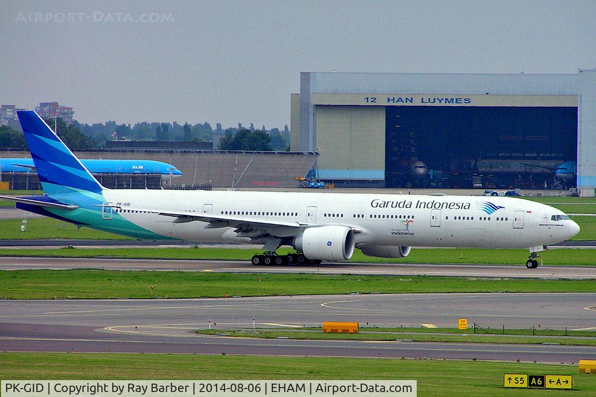 PK-GID, 2013 Boeing 777-3U3/ER C/N 29146, PK-GID   Boeing 777-3U3ER [29146] (Garuda Indonesia) Amsterdam-Schiphol~PH 06/08/2014