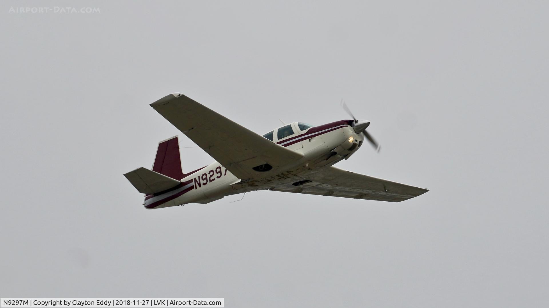 N9297M, 1966 Mooney M20E C/N 1230, Livermore Airport California 2018.
