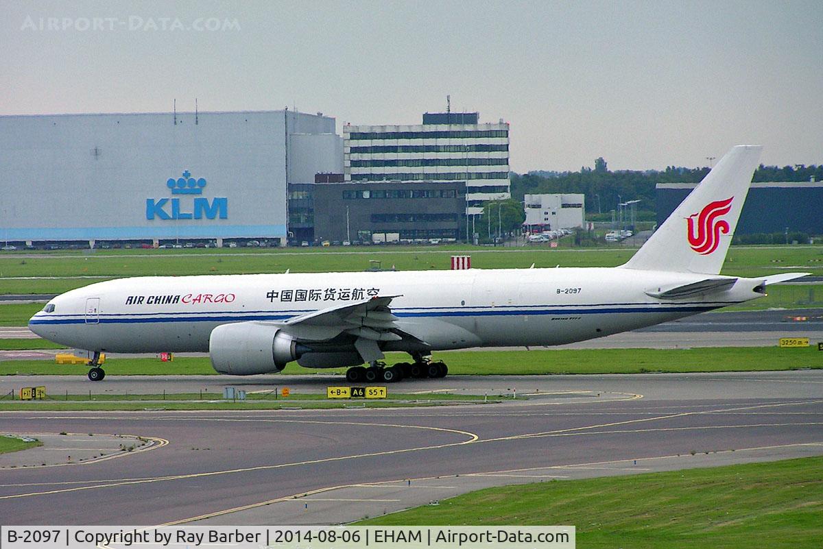 B-2097, 2014 Boeing 777-FFT C/N 44680, B-2097   Boeing 777-FFT [44680] (Air China Cargo) Amsterdam-Schiphol~PH 06/08/2014
