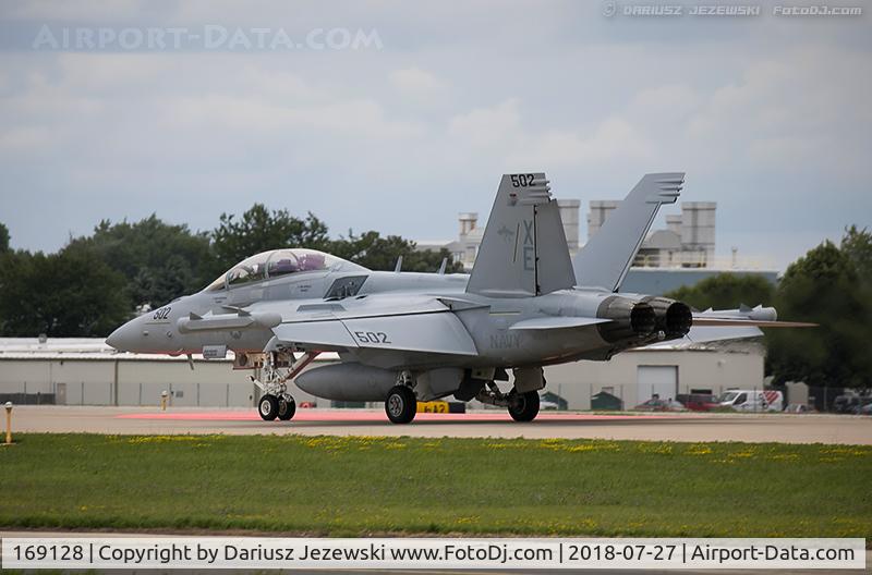 169128, Boeing EA-18G Growler C/N G-119, EA-18G Growler 169128 XE-502 from VX-9 