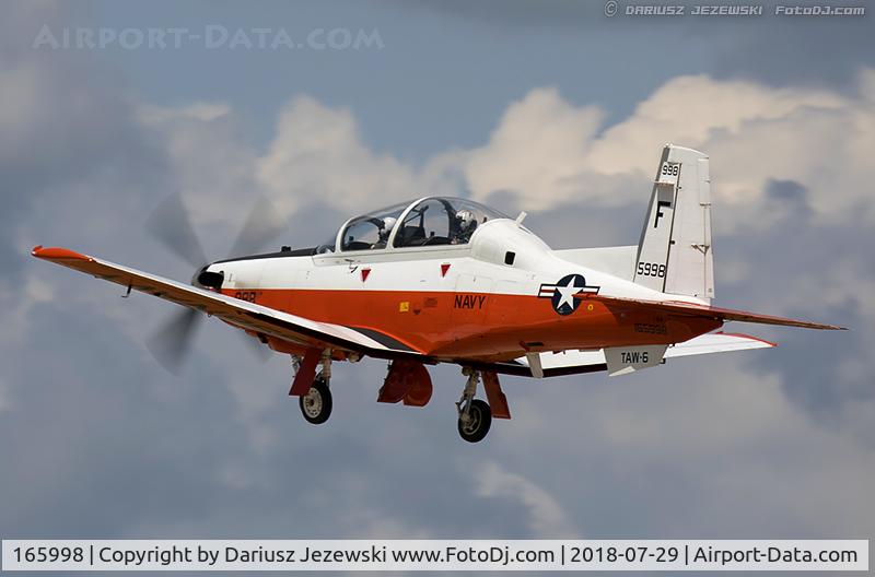 165998, 2002 Raytheon T-6A Texan II C/N PT-210, T-6A Texan II 165998 F-998 from VT-10 