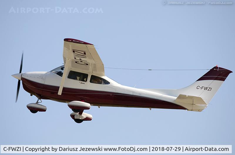 C-FWZI, 1980 Bell 206L-1 LongRanger II C/N 45447, Cessna 182R Skylane  C/N 18267967, C-FWZI