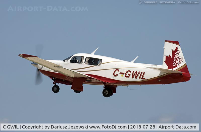 C-GWIL, 1981 Mooney M20K C/N 25-0592, Mooney M20K  C/N 25-0592, C-GWIL