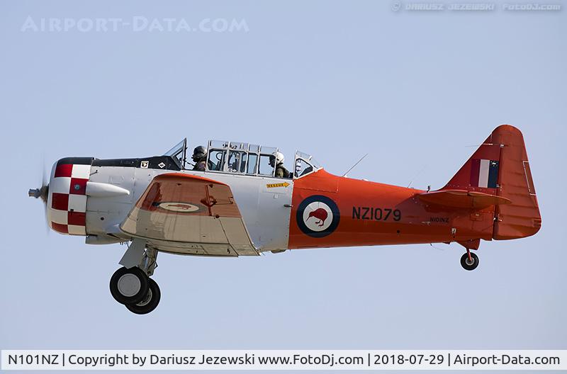 N101NZ, 1944 North American AT-6D Texan C/N 88-15611, North American AT-6D Texan  C/N 41-34050, N101NZ