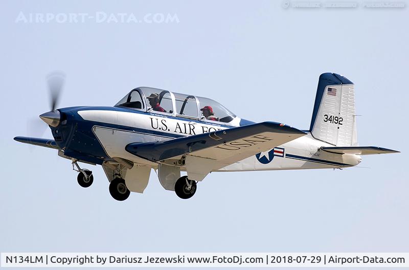 N134LM, 1955 Beech T-34A Mentor C/N G-292, Beech T-34A Mentor  C/N G-292, N134LM