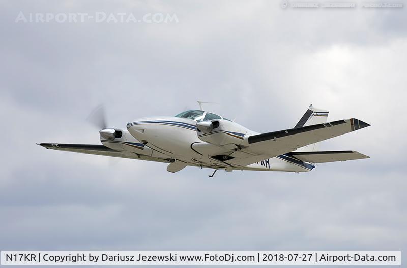 N17KR, 1966 Beech C55 Baron (95-C55) C/N TE-210, Beech 95-C55 Baron  C/N TE-210, N17KR