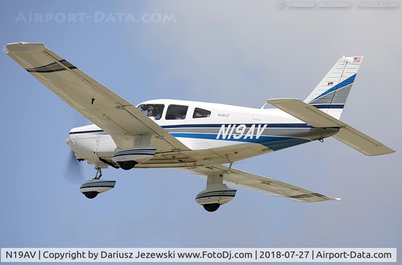 N19AV, 1981 Piper PA-28-161 C/N 28-8216106, Piper PA-28-161 Warrior II  C/N 28-8216106, N19AV