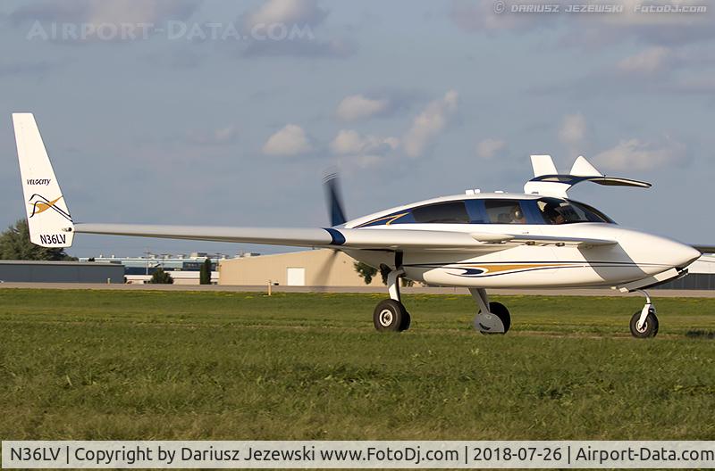 N36LV, Velocity Velocity XL-5 RG C/N 001 (N36LV), Velocity XL RG-5  C/N 001, N36LV