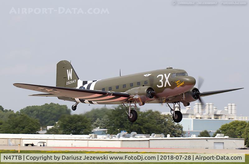 N47TB, 1944 Douglas DC3C (C-47A) C/N 12693, Douglas DC-3C  C/N 12693, N47TB