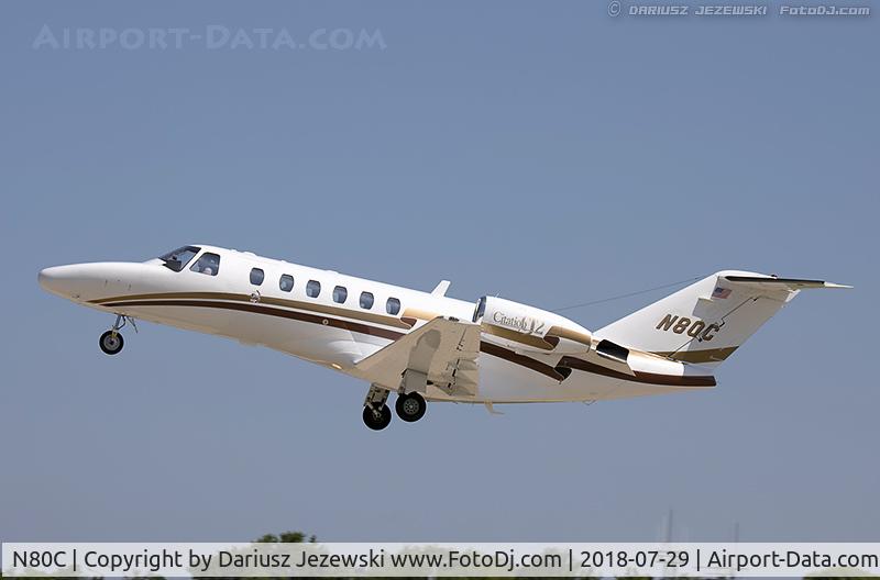 N80C, 2002 Cessna 525A CitationJet CJ2 C/N 525A0104, Cessna 525A CitationJet CJ2  C/N 525A0104, N80C